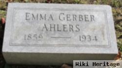 Emma Glancy Ahlers