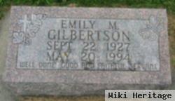 Emily M Gilbertson