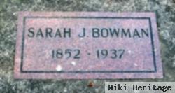 Sarah Jane Price Bowman