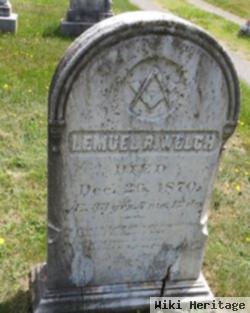 Lemuel R Welch