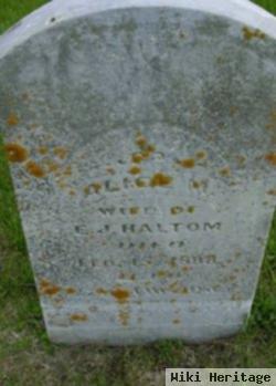 Alice Marie Lancaster Haltom