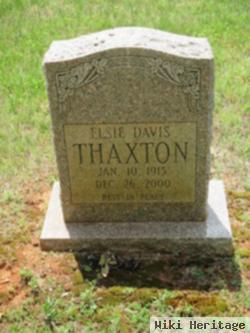 Elsie Davis Thaxton