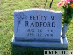 Betty M. Radford