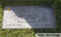 William Frank Yant