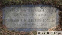 Gerhard P "jerry" Willemsendebock, Jr