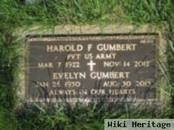 Harold F Gumbert