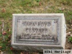 Sara Boyd Custard