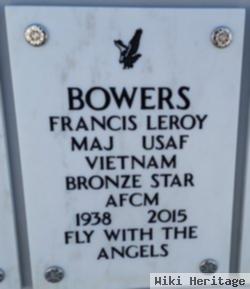 Maj Francis Leroy "roy" Bowers