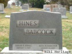 Mary Alta Hines Babcock