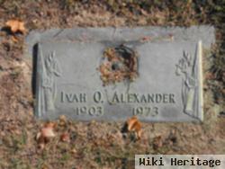 Ivah O. Alexander