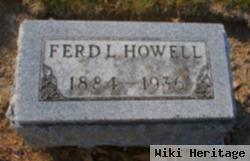 Ferd L Howell