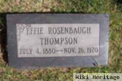 Effie Rosenbaugh Thompson