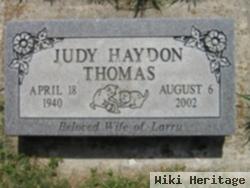 Judy Haydon Thomas