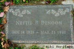 Nettie B. Wirick Denoon