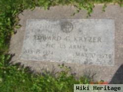 Pfc Edward G. Kryzer