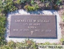 Lafayette William Stickle