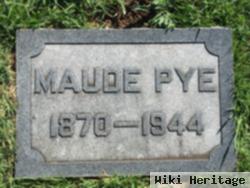 Maude Mcdowell Pye