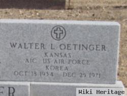 Walter L Oetinger