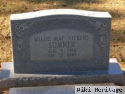 Willie Mae Vickers Sumner