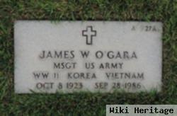 Sgt James W O'gara