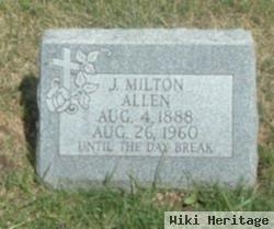 J Milton Allen