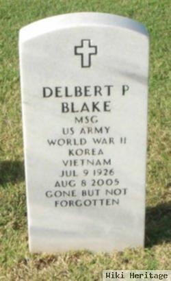 Delbert P Blake