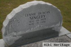 Lennie Duncan Singley