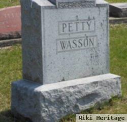 Bessie J Petty Wasson