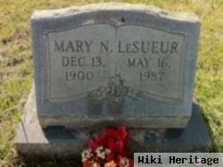 Mary N Lesueur