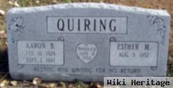 Aaron B Quiring