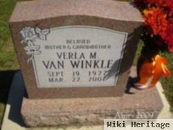 Verla M. Manker Van Winkle