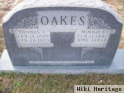 Minnie L. Tinsley Oakes