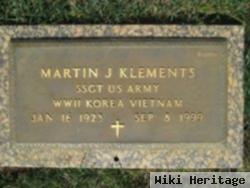 Martin J Klements