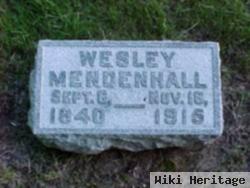 Wesley Mendenhall