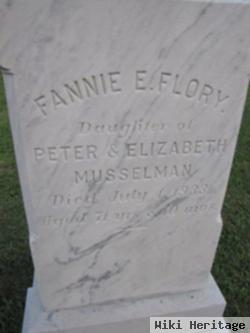 Fannie Elvira Musselman Flory