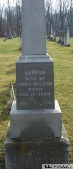 Hannah Bosserman Wilson