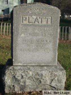 Eli D Platt