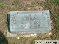 Ollie H Hedrick Stephens