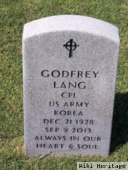 Godfrey R. "fred" Lang