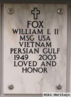 William Lowen Fox, Ii