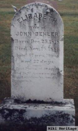 Elizabeth Moyer Behler