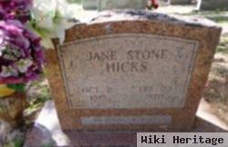 Jane Stone Hicks