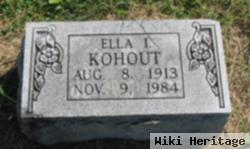 Ella Isabelle Benton Kohout