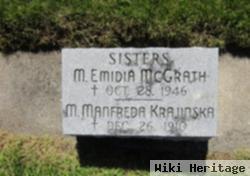 Sr M. Emidia "helen" Mcgrath