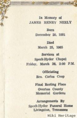 James Henry Neely