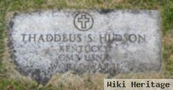 Thaddeus S. "thad" Hudson