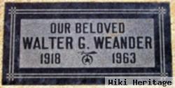 Walter Glen Weander