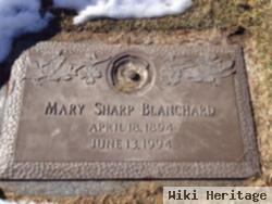 Mary Sharp Blanchard