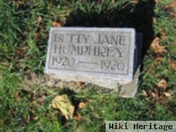 Betty Jane Humphrey