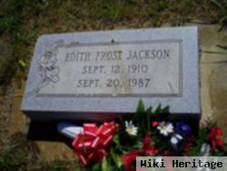 Edith Frost Jackson